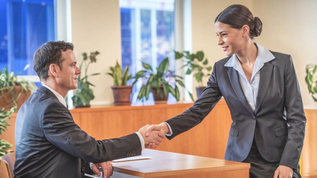 Successful business woman